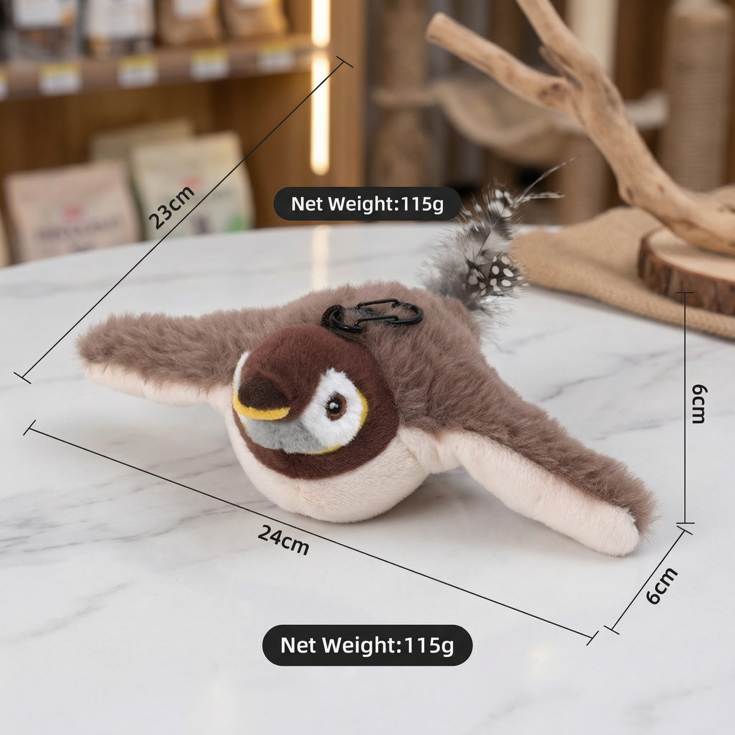 Flapping Bird Cat Toy