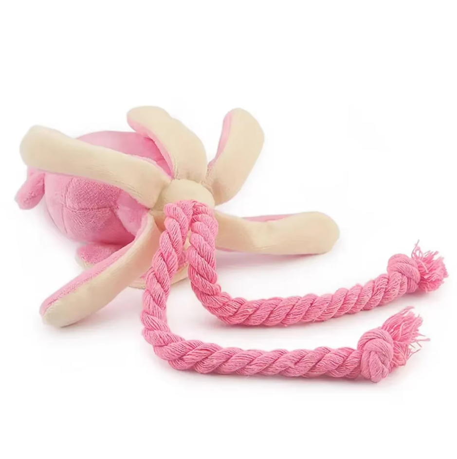 Plush Squid - Interactive Chew Toy For Dogs