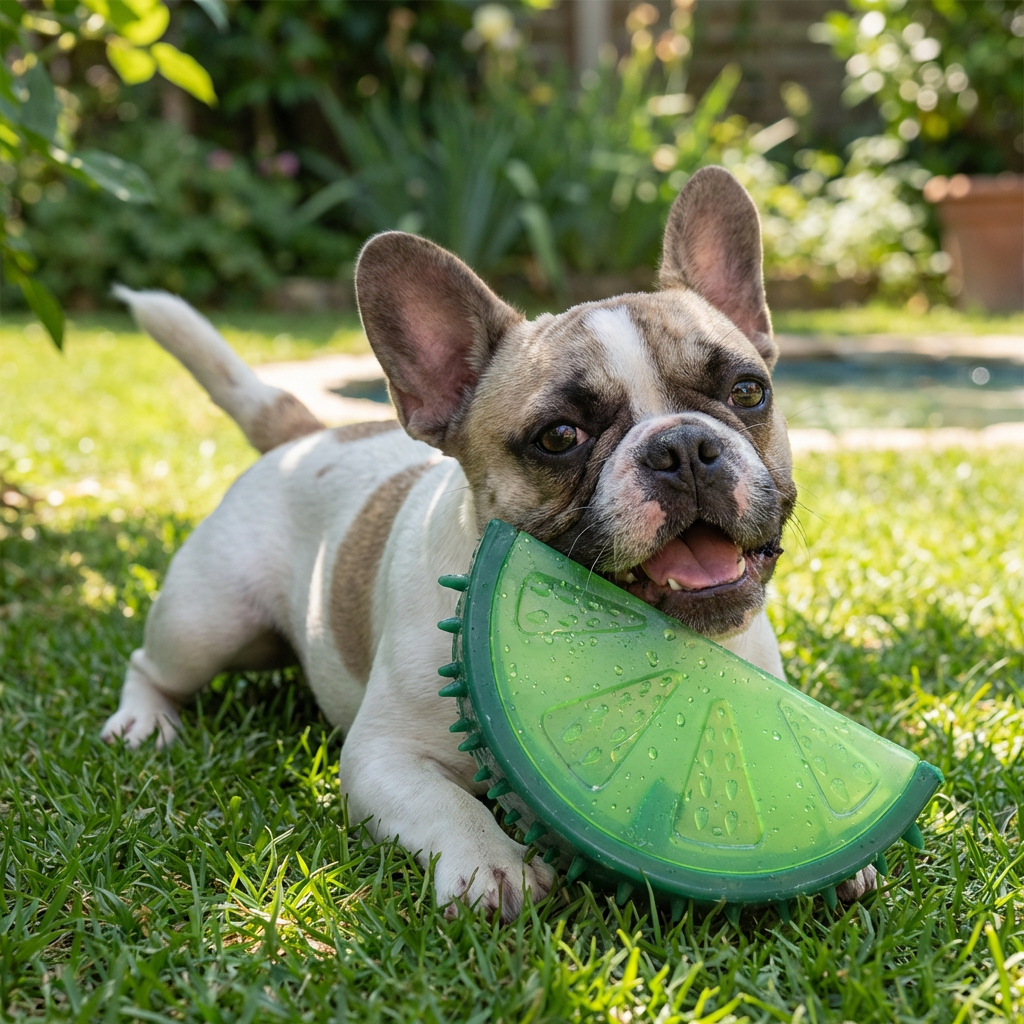 Cooling Fruit Dog Chew Toy