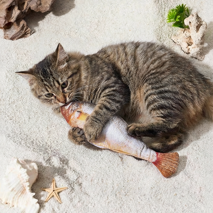 Interactive Wiggly Fish Cat Toy