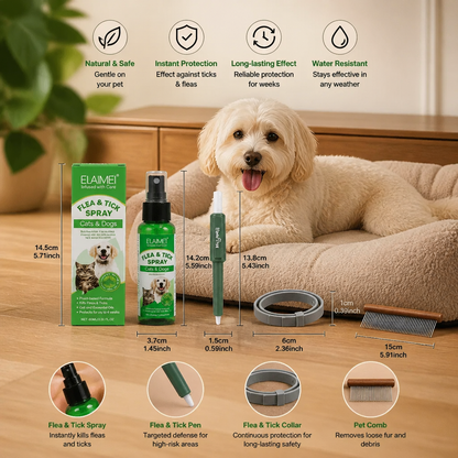 Natural Tick-Free Complete Protection Set for Dogs – The Worry-Free Package