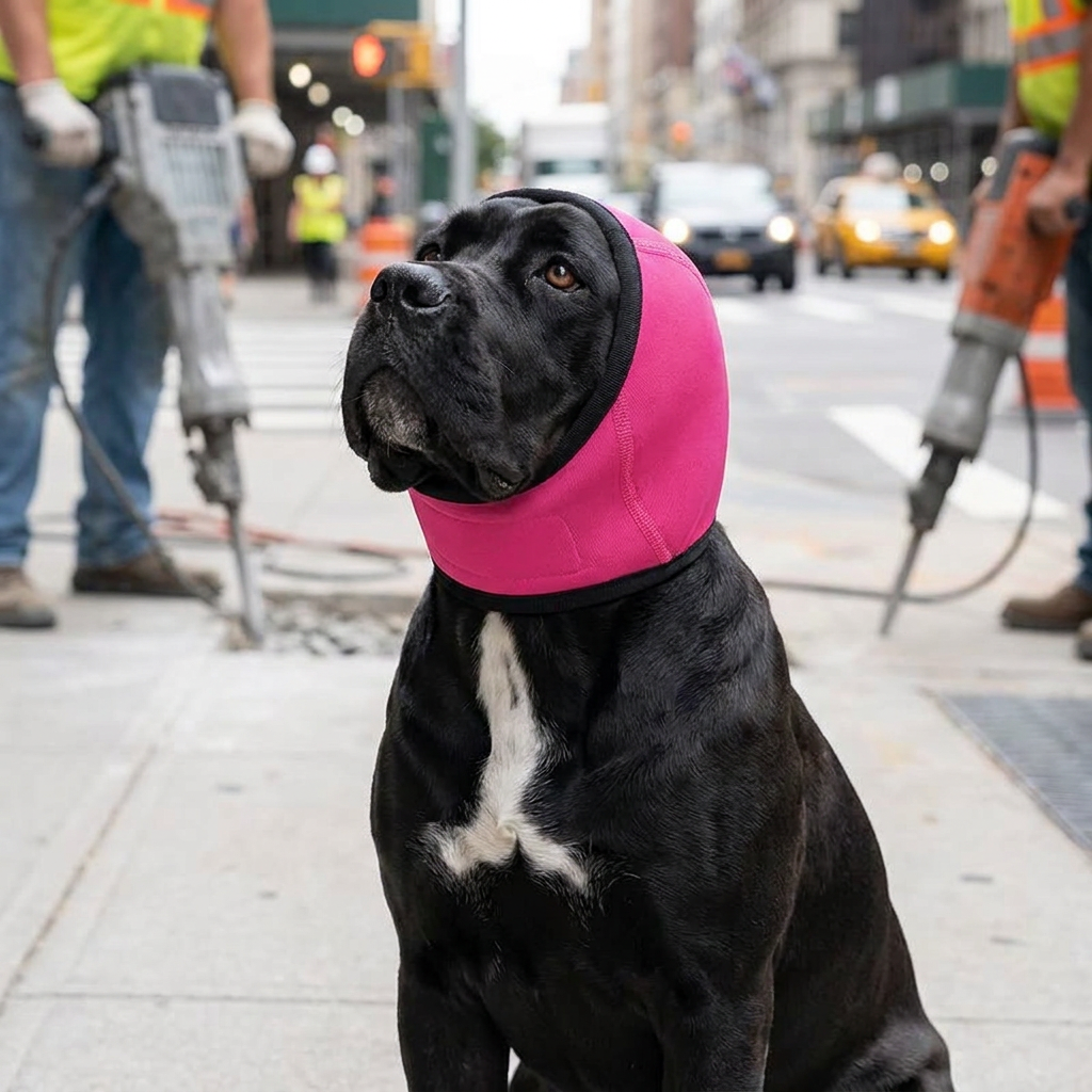 Protection Dog Ear Muffs Noise-Reducing & Anxiety-Calming Ear Cover