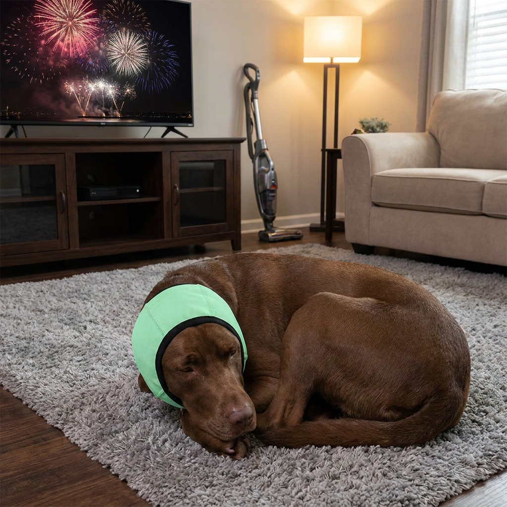 Protection Dog Ear Muffs Noise-Reducing & Anxiety-Calming Ear Cover