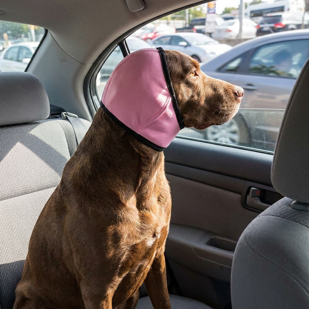 Protection Dog Ear Muffs Noise-Reducing & Anxiety-Calming Ear Cover