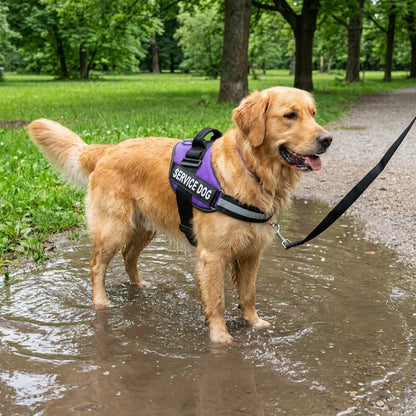 Personalized No-Pull Dog Harness with Front D-Ring – Designed for Neck & Shoulder Relief