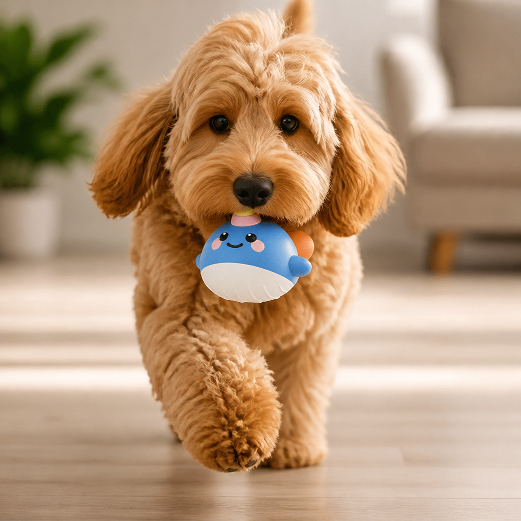 Cute Squeaky Ocean Animal Dog Toy