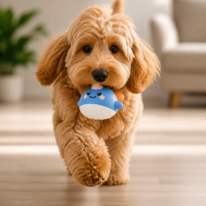Cute Squeaky Ocean Animal Dog Toy
