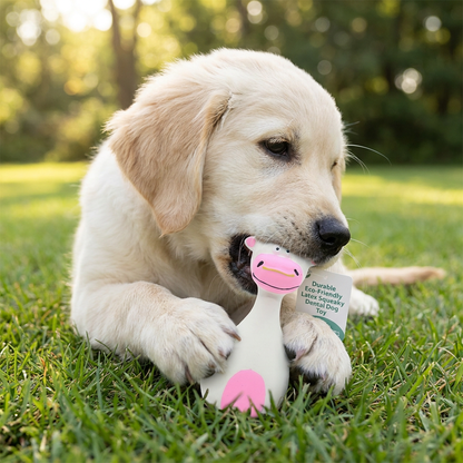 Durable Eco-Friendly Latex Squeaky Dental Dog Toy