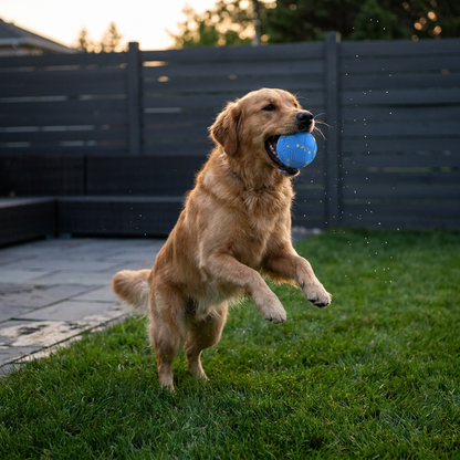 Eco-Friendly Bite-Resistant Smart Interactive Automatic Dog Ball