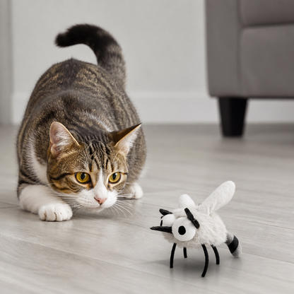 Motion-Activated Flying Insect Cat Toy