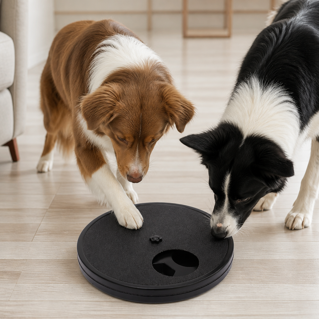 3-in-1 Interactive Dog Nail Scratch Toy with Treat Dispenser