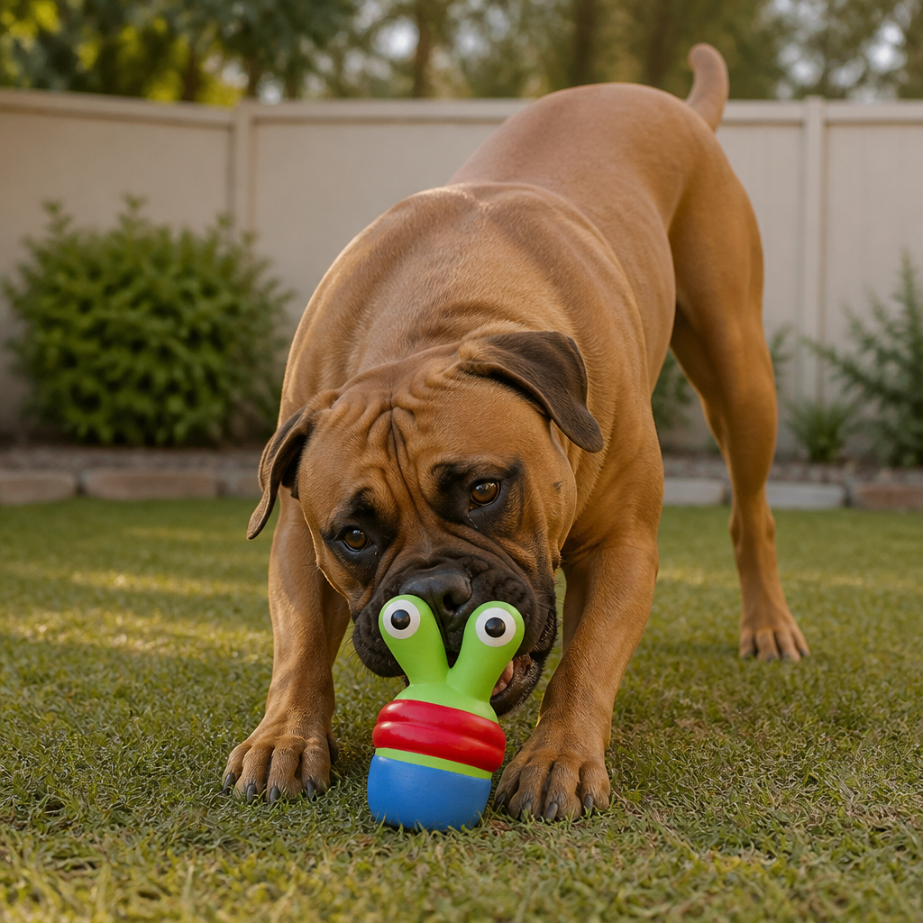 Interactive Chew & Squeak Puppy Toy