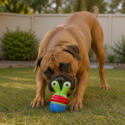 Interactive Chew & Squeak Puppy Toy
