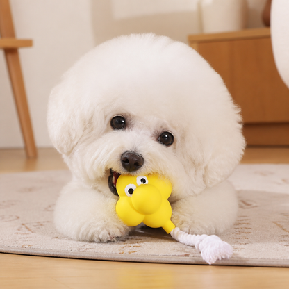 Interactive Chew & Squeak Puppy Toy