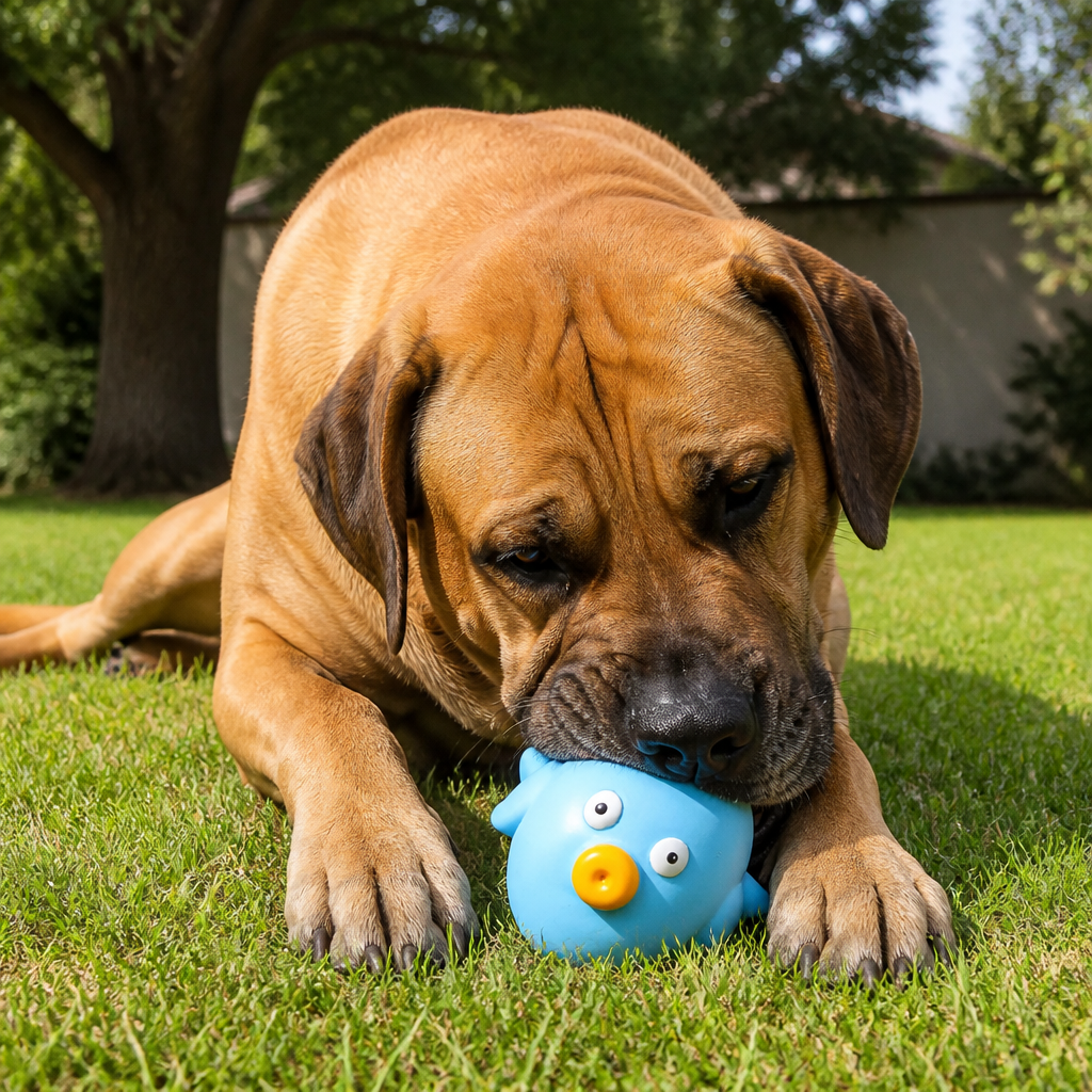 Interactive Chew & Squeak Puppy Toy