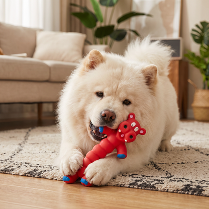 Durable Natural Latex Teeth Cleaning Dog Chew Toy