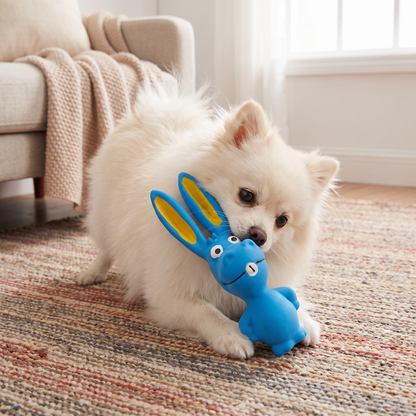Durable Natural Latex Teeth Cleaning Dog Chew Toy
