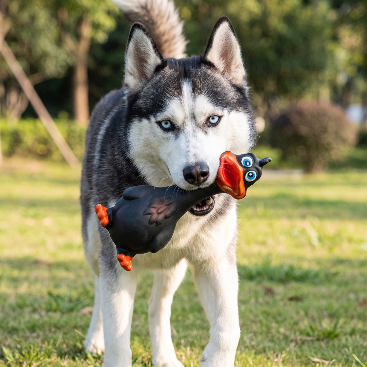 Durable Natural Latex Teeth Cleaning Dog Chew Toy