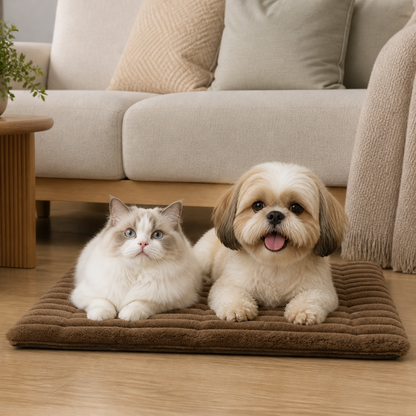 Self-Warming Pet Mat for Cats & Dogs – Quiet, Non-Slip & Electricity-Free