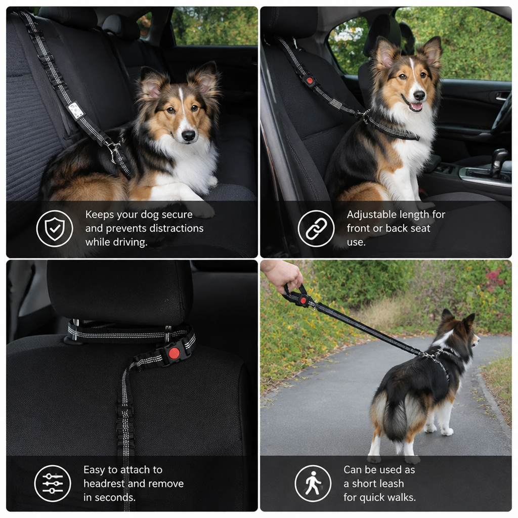 Dog Car Safety Belt