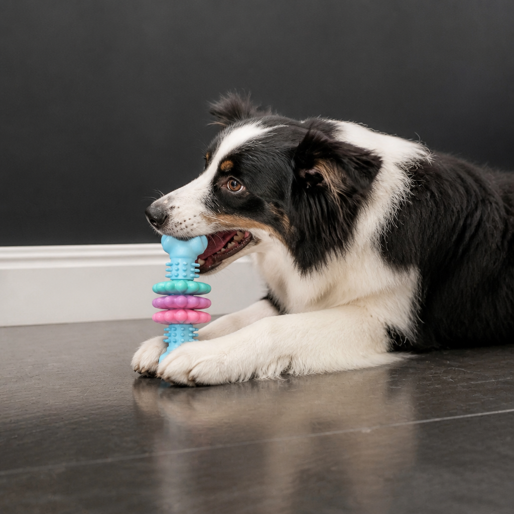 Dog Chew Toy With Teethers - Interactive Chew Toy For Dogs