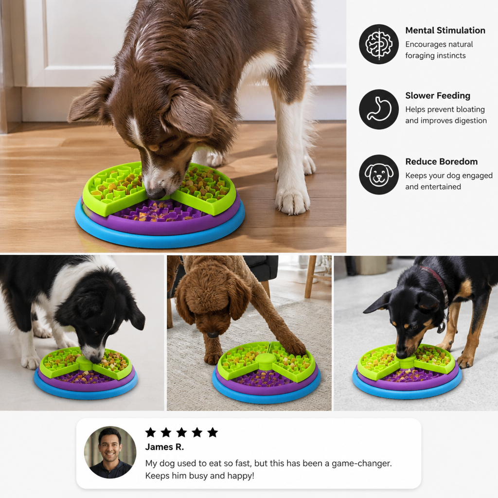 Engagement Feeding Bowl with Different Levels