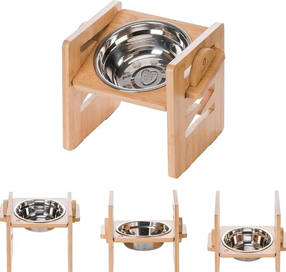 Elevated Feeding Station For Pets  Bowls