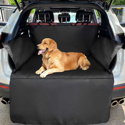 Waterproof Car Boot Cover For Dogs - Non - Slip Car Boot Cover With Side Protection