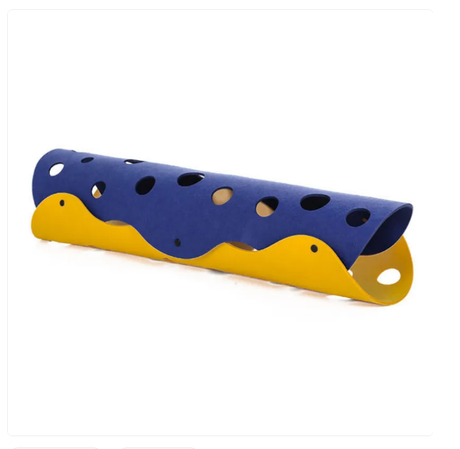 Cat Tunnel With Holes - Flexible Play Tunnel For Cats