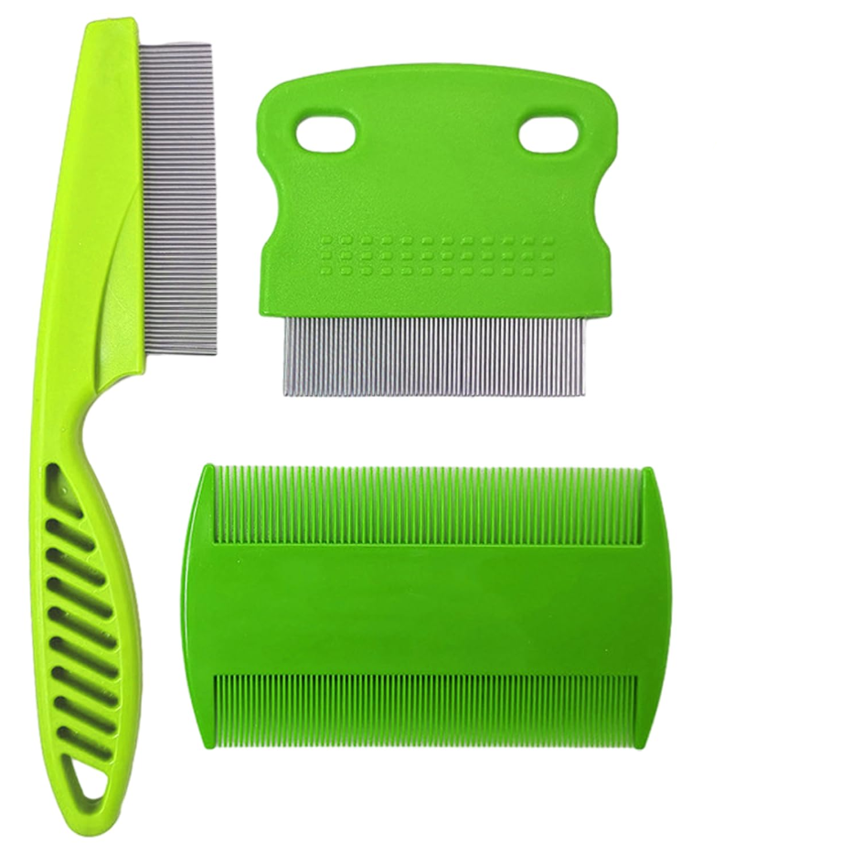 Flea Comb Set For Pets - Fine Tooth Combs For Dogs Cats – Kiwiwags