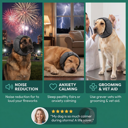 Protection Dog Ear Muffs Noise-Reducing & Anxiety-Calming Ear Cover