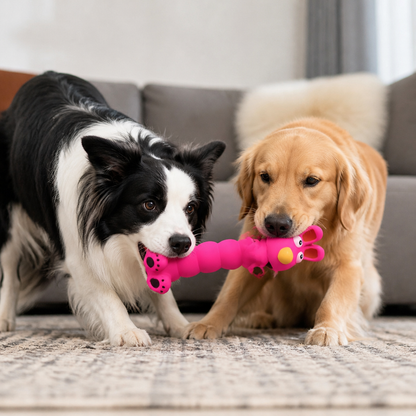Flexible Animal-Shaped Dog Chew Toy