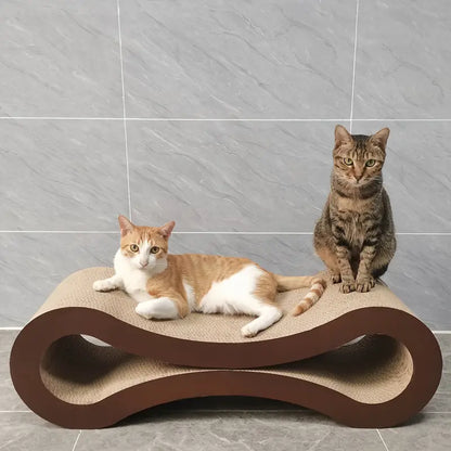 Luxurious Infinity Cardboard Cat Scratching Bed