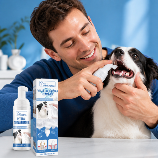 Dog Dental Cleaning Foam – Brighter Teeth & Fresh Breath