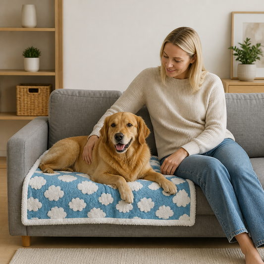 Waterproof Pet Blanket – Dual-Sided Couch & Furniture Protector