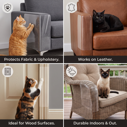 Heavy-Duty Cat Scratch Furniture Protector