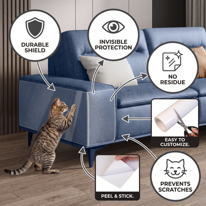 Heavy-Duty Cat Scratch Furniture Protector