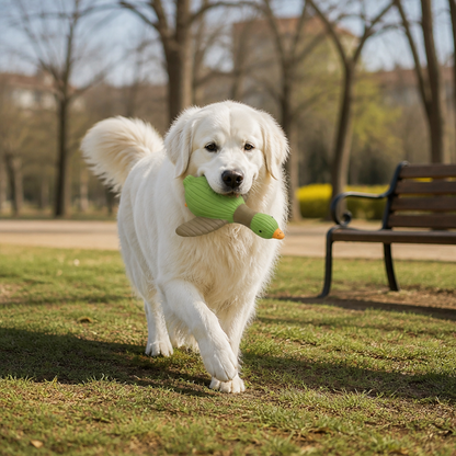 Interactive Chew & Squeak Animal Dog Toy