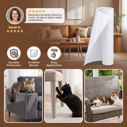 Heavy-Duty Cat Scratch Furniture Protector