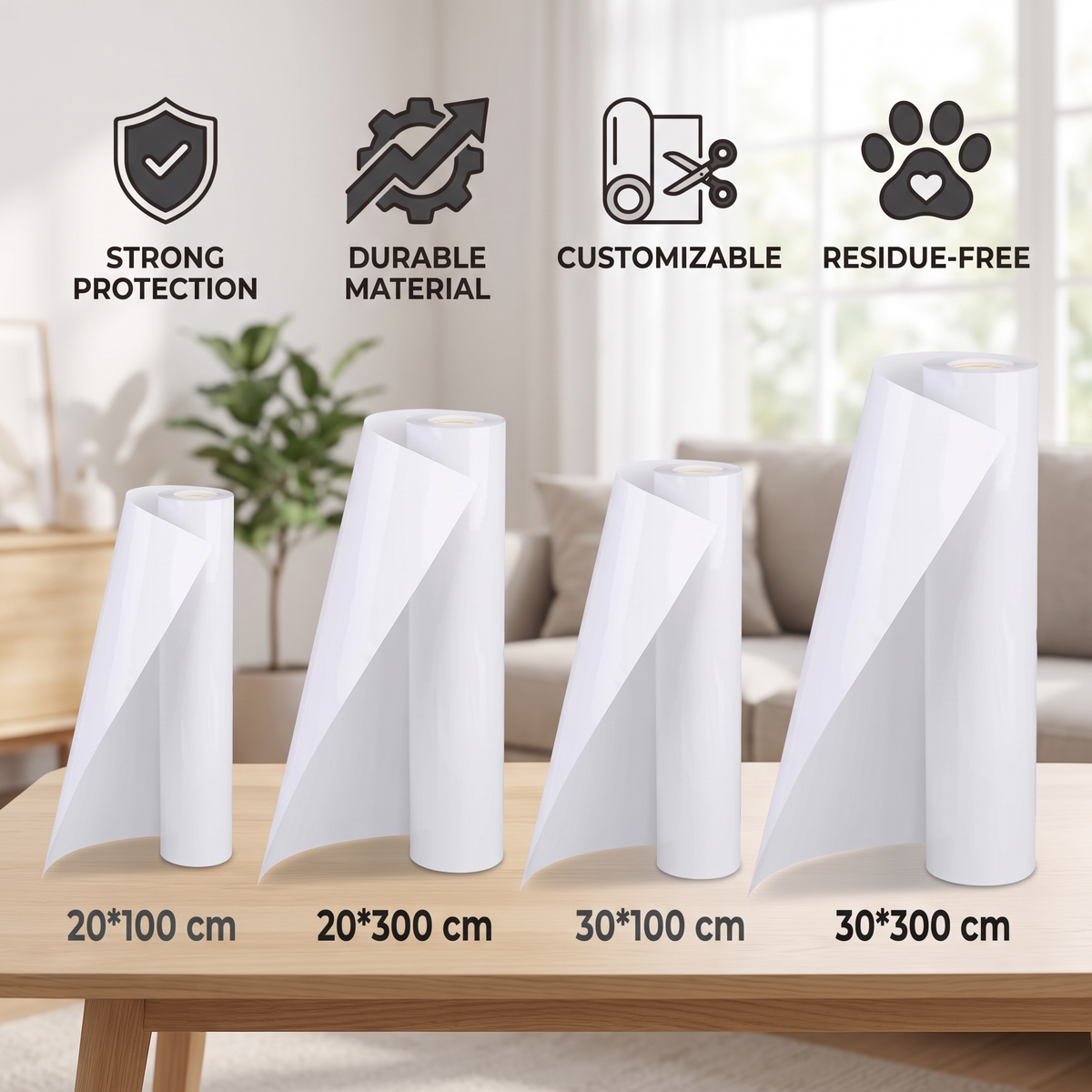 Heavy-Duty Cat Scratch Furniture Protector