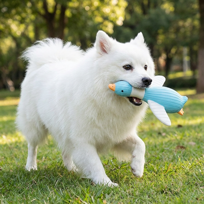 Interactive Chew & Squeak Animal Dog Toy