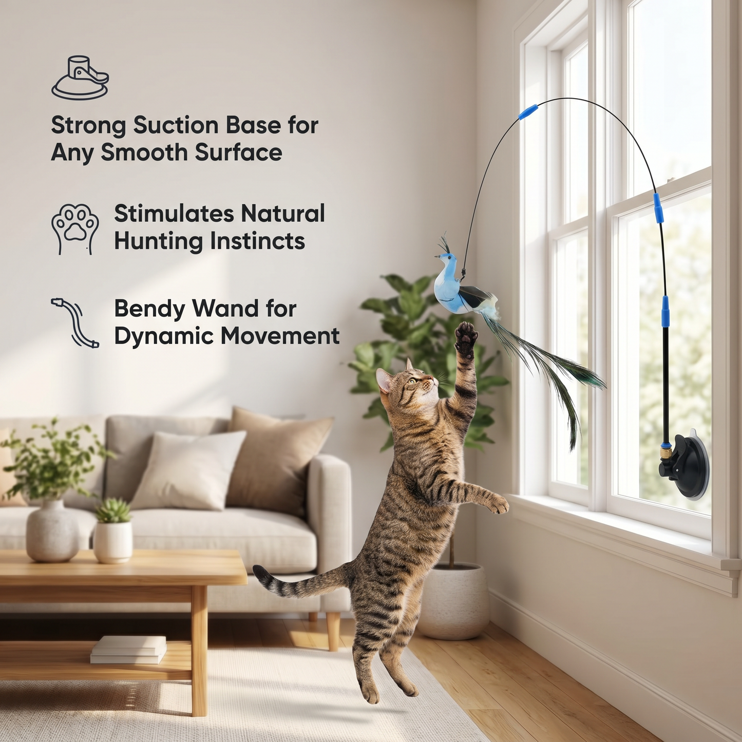 Bird Game - Interactive Cat Toy