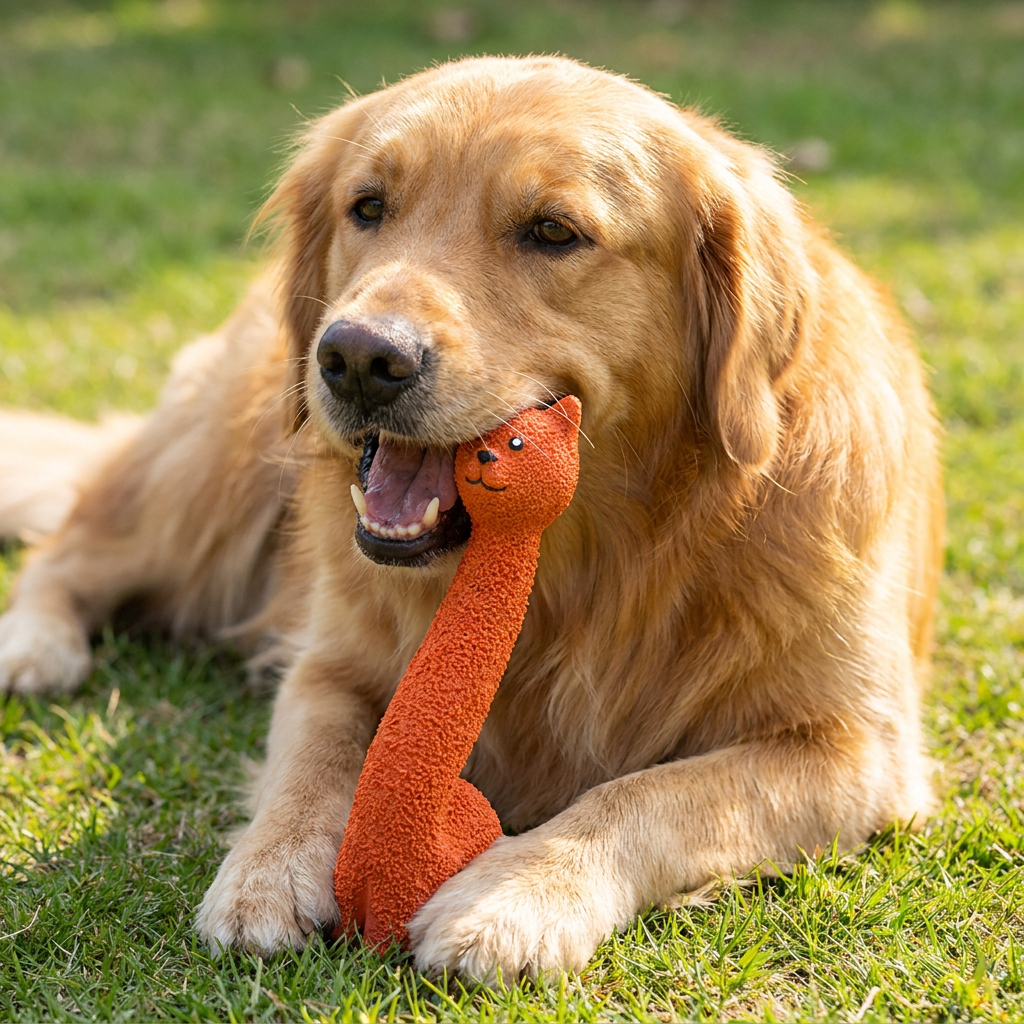 XXL Durable Teeth Cleaning Latex Dog Toy