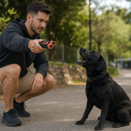 Ultrasonic Dog Bark Control Device – Portable & Rechargeable