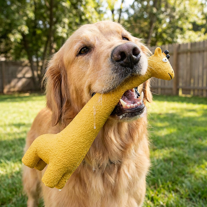 XXL Durable Teeth Cleaning Latex Dog Toy